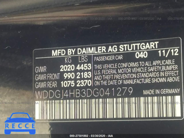 2013 MERCEDES-BENZ C-CLASS C 250 WDDGJ4HB3DG041279 image 8