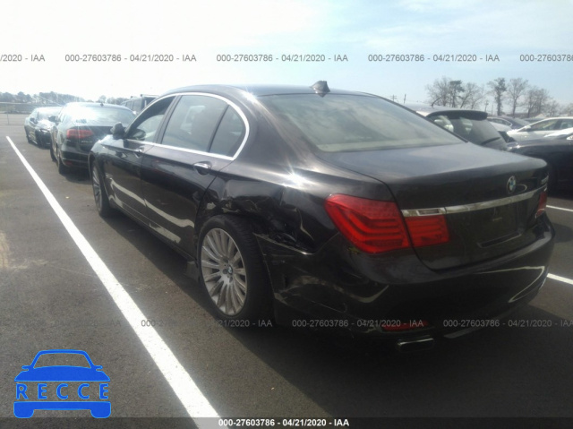 2011 BMW 7 SERIES 750LI XDRIVE WBAKC8C56BC432919 image 2