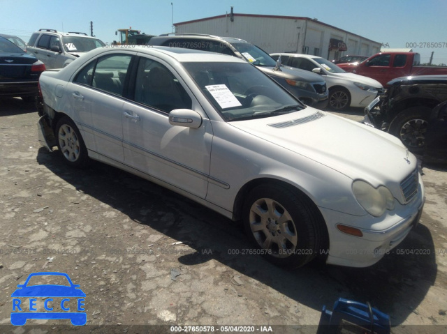 2005 MERCEDES-BENZ C-CLASS 2.6L WDBRF61J35A676507 image 0