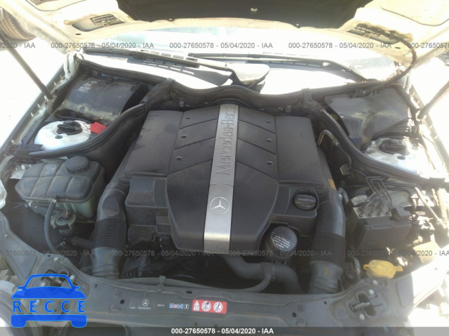 2005 MERCEDES-BENZ C-CLASS 2.6L WDBRF61J35A676507 image 9