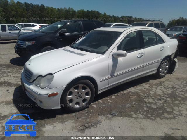 2005 MERCEDES-BENZ C-CLASS 2.6L WDBRF61J35A676507 image 1