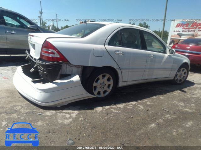 2005 MERCEDES-BENZ C-CLASS 2.6L WDBRF61J35A676507 image 3
