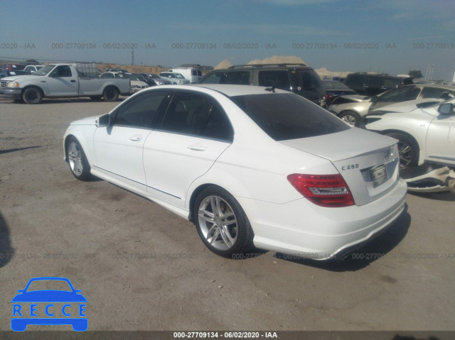 2013 MERCEDES-BENZ C-CLASS 250 WDDGF4HB8DR289792 image 2