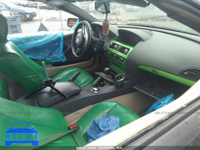 2004 BMW 6 SERIES 645CI WBAEK73494B321470 зображення 4