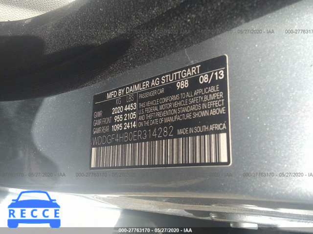 2014 MERCEDES-BENZ C-CLASS 250 WDDGF4HB0ER314282 image 8