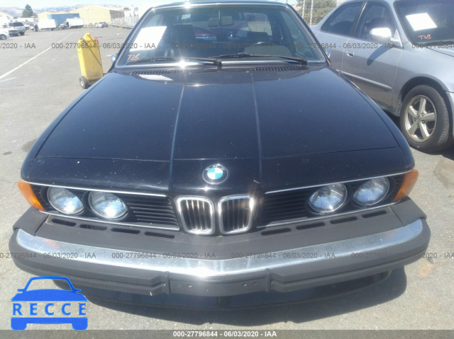 1986 BMW 635 CSI AUTOMATICATIC WBAEC840XG0613675 image 5