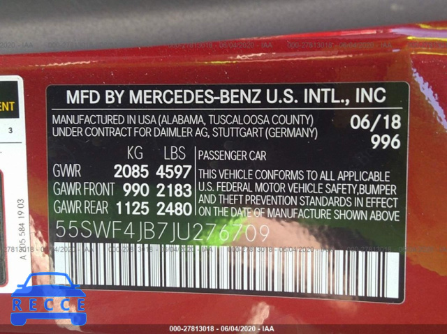 2018 MERCEDES-BENZ C-CLASS 300 55SWF4JB7JU276709 image 8