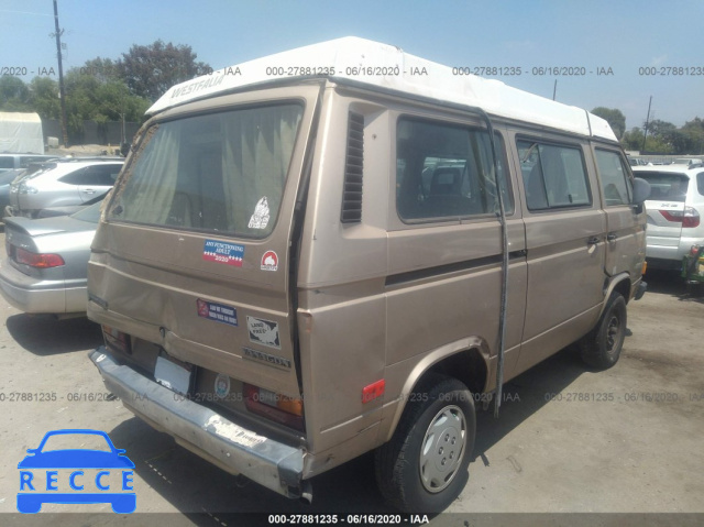 1987 VOLKSWAGEN VANAGON CAMPMOBILE WV2ZB0255HH039157 зображення 3