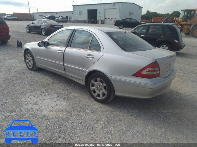 2005 MERCEDES-BENZ C-CLASS 2.6L WDBRF81J75F644478 image 2