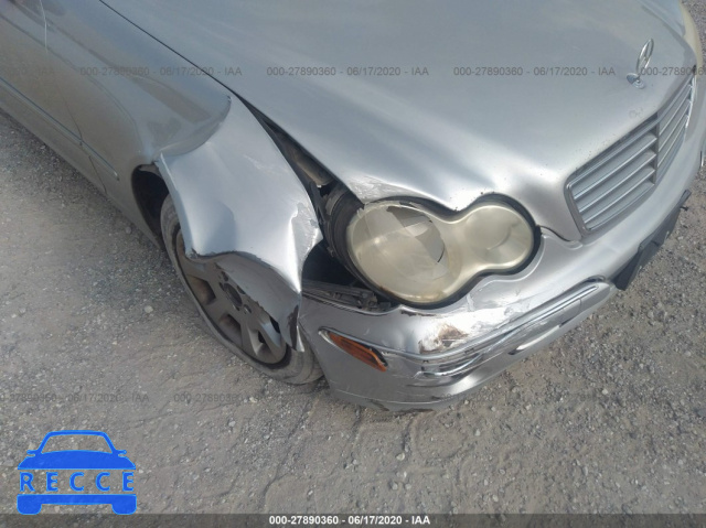 2005 MERCEDES-BENZ C-CLASS 2.6L WDBRF81J75F644478 image 5