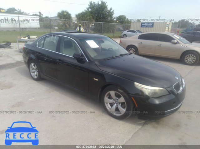 2008 BMW 5 SERIES 528I WBANU53528CT12892 Bild 0