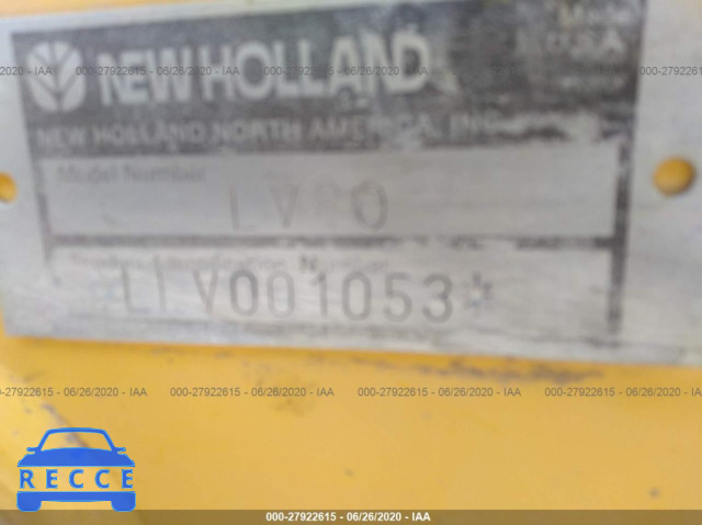 2002 NEW HOLLAND LV80 LLV001053 image 8