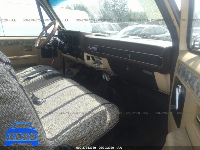 1981 CHEVROLET C20 1GCGC24M1BZ106339 Bild 4