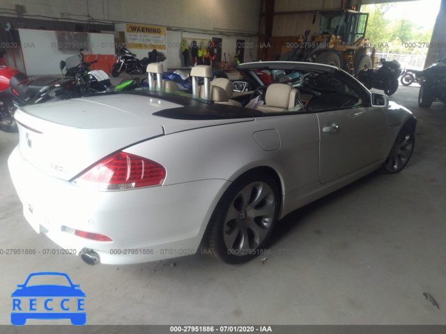 2007 BMW 6 SERIES 650I WBAEK13597CN81694 зображення 3