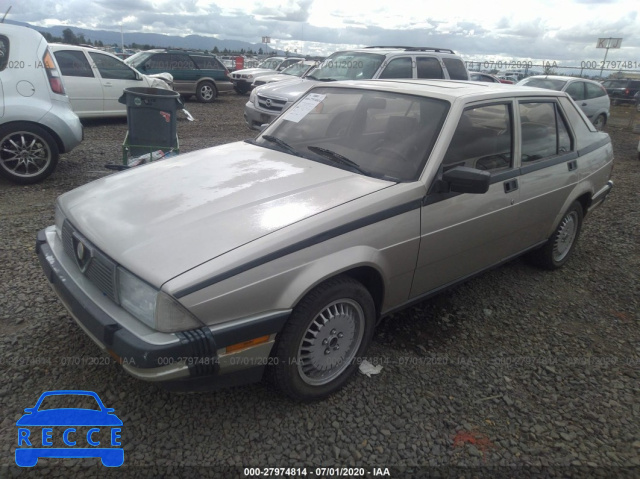 1987 ALFA ROMEO MILANO PLATINUM ZARDA1360H1026212 image 1