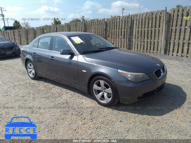 2005 BMW 5 SERIES 525I WBANA53585B861071 зображення 0