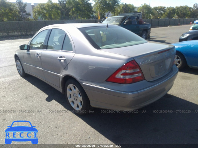 2005 MERCEDES-BENZ C-CLASS 240 4MATIC WDBRF81J75F718742 image 2