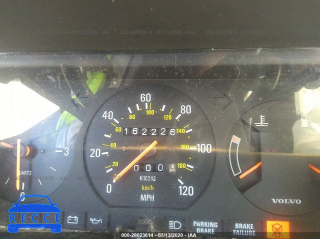 1986 VOLVO 244 DL/GL YV1AX8847G1214424 image 6