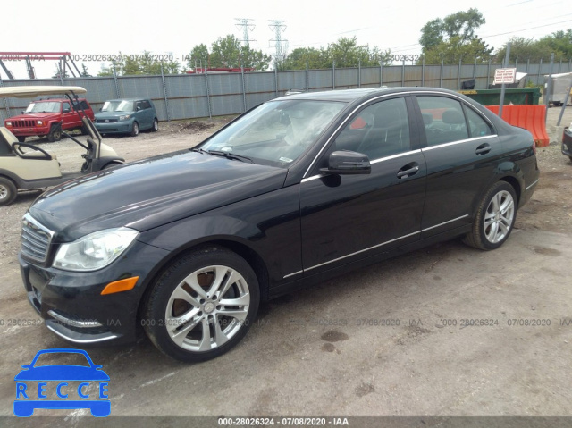 2014 MERCEDES-BENZ C-CLASS 300 4MATIC WDDGF8AB4ER318448 image 1