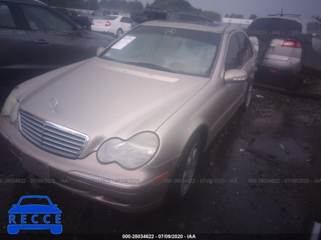 2001 MERCEDES-BENZ C-CLASS WDBRF61JX1F047405 зображення 1