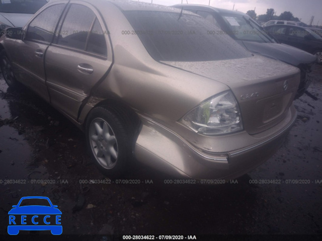 2001 MERCEDES-BENZ C-CLASS WDBRF61JX1F047405 зображення 2