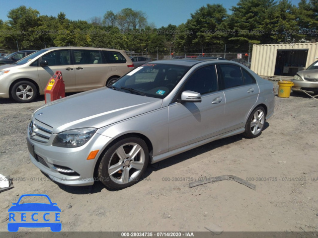 2011 MERCEDES-BENZ C-CLASS 300 4MATIC WDDGF8BB7BR154591 image 1