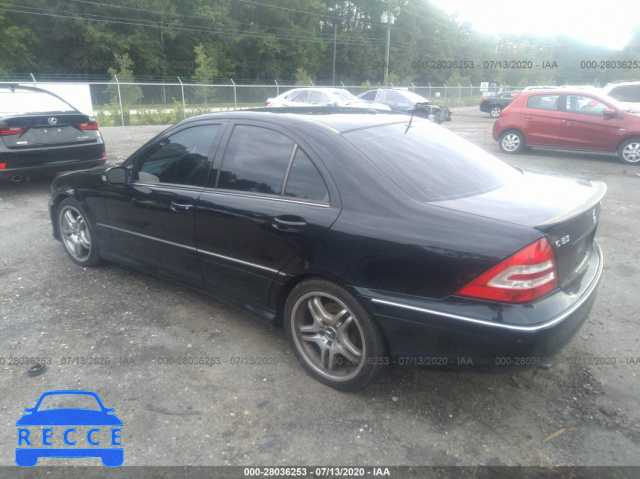 2006 MERCEDES-BENZ C-CLASS 55 AMG WDBRF76J56F770021 image 2
