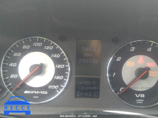 2006 MERCEDES-BENZ C-CLASS 55 AMG WDBRF76J56F770021 image 6