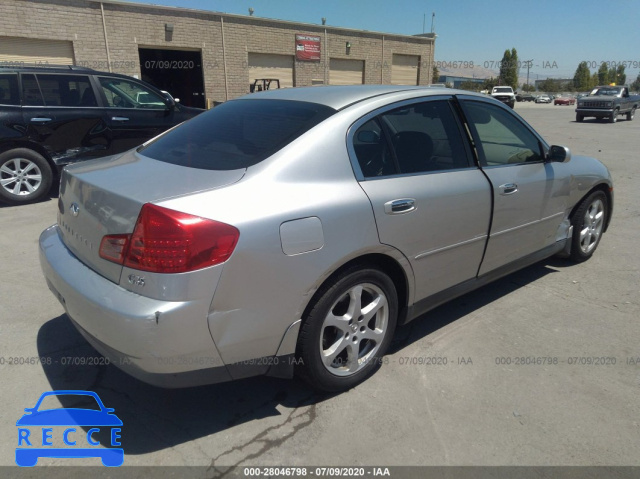 2004 INFINITI G35 SEDAN JNKCV51E74M615762 зображення 3