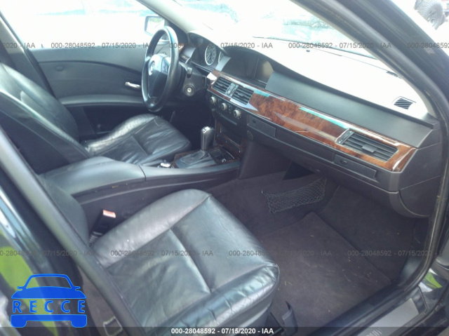 2005 BMW 5 SERIES I WBANA73555B819548 Bild 4