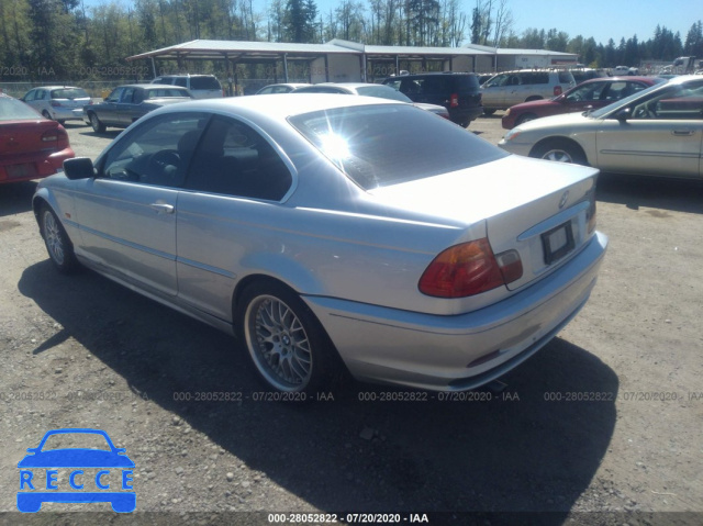 2002 BMW 3 SERIES CI WBABN33402PG59720 image 2