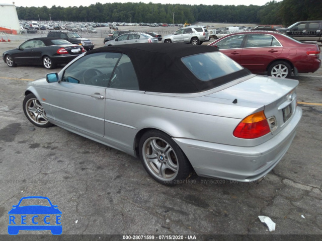 2001 BMW 3 SERIES 330CI WBABS53441JU82334 image 2