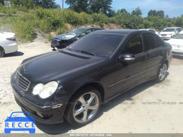 2005 MERCEDES-BENZ C-CLASS 1.8L WDBRF40J15F622812 image 1