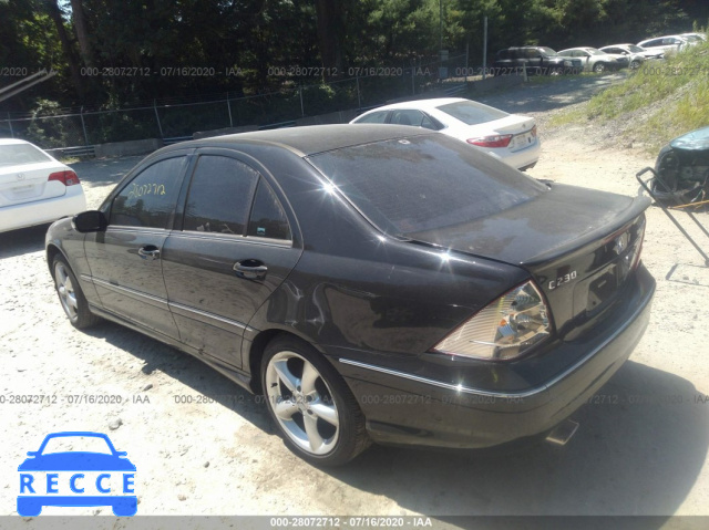 2005 MERCEDES-BENZ C-CLASS 1.8L WDBRF40J15F622812 image 2