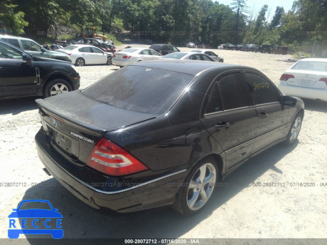 2005 MERCEDES-BENZ C-CLASS 1.8L WDBRF40J15F622812 image 3