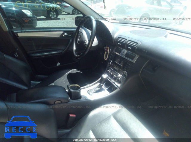 2005 MERCEDES-BENZ C-CLASS 1.8L WDBRF40J15F622812 image 4
