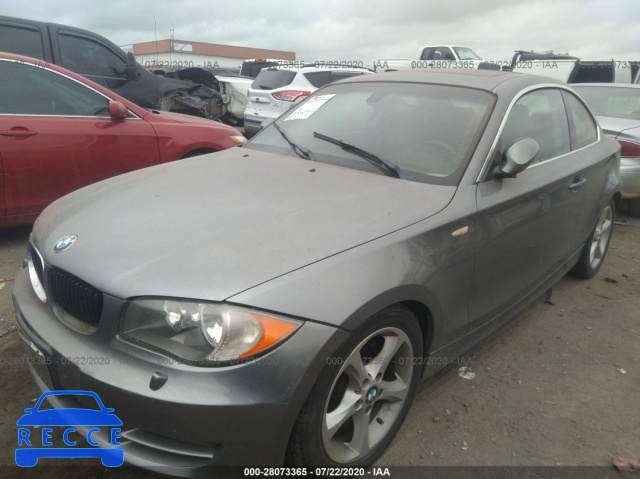 2009 BMW 1 SERIES 128I WBAUP93589VF48224 image 1