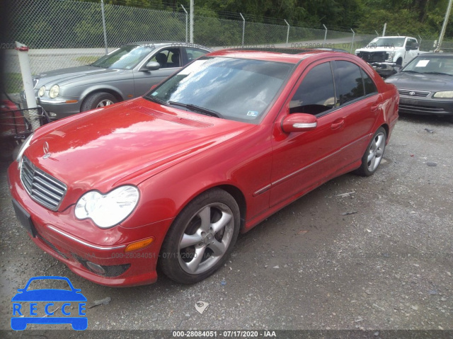 2005 MERCEDES-BENZ C-CLASS 230K SPORT SEDAN WDBRF40JX5F706496 image 1