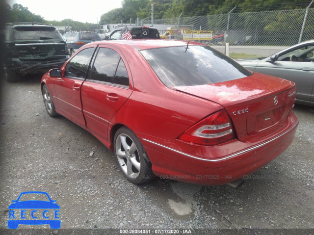 2005 MERCEDES-BENZ C-CLASS 230K SPORT SEDAN WDBRF40JX5F706496 image 2