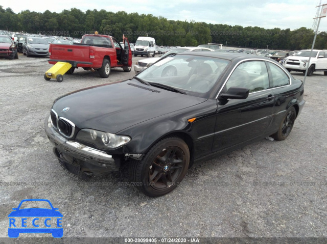 2004 BMW 3 SERIES 325CI WBABD33494PL02555 image 1
