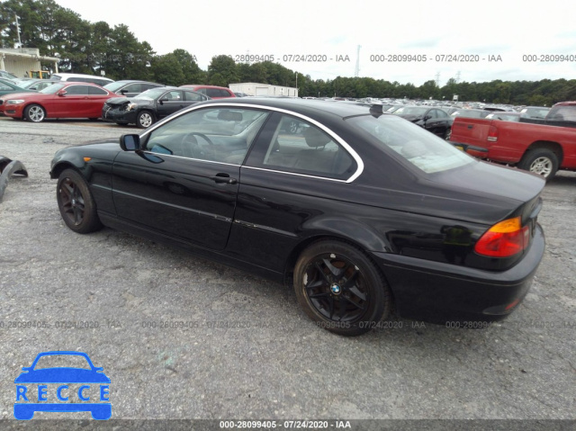 2004 BMW 3 SERIES 325CI WBABD33494PL02555 image 2