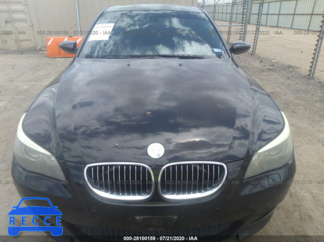 2006 BMW 5 SERIES WBSNB935X6B582237 зображення 5