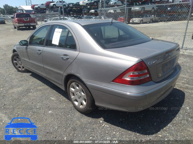 2005 MERCEDES-BENZ C-CLASS 2.6L WDBRF81J35F599295 image 2