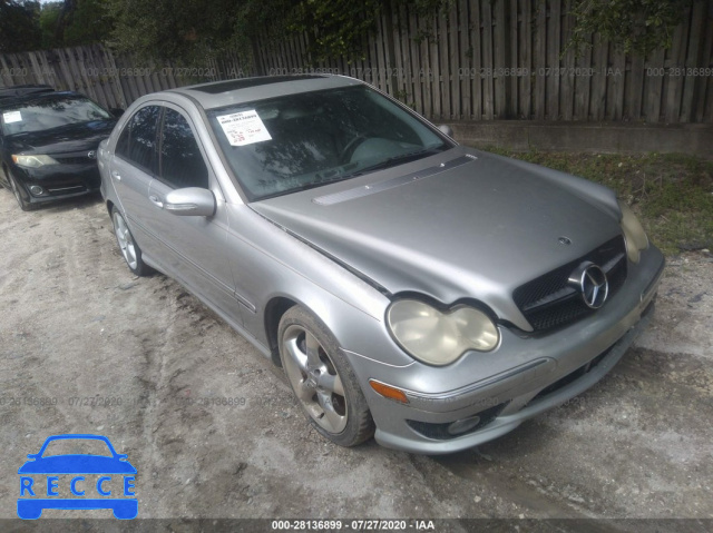 2005 MERCEDES-BENZ C-CLASS 1.8L WDBRF40J35F719235 image 0