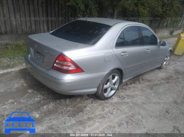 2005 MERCEDES-BENZ C-CLASS 1.8L WDBRF40J35F719235 image 3