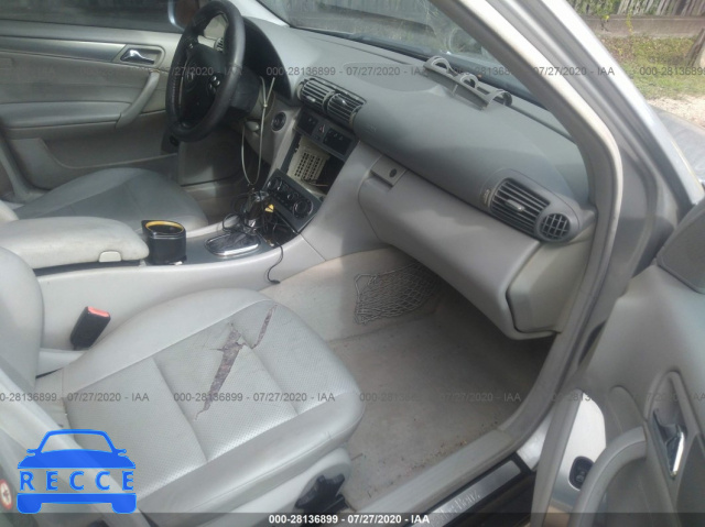 2005 MERCEDES-BENZ C-CLASS 1.8L WDBRF40J35F719235 image 4