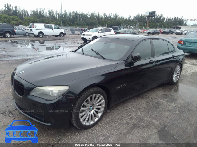 2011 BMW 7 SERIES 750LI XDRIVE WBAKC8C53BC431579 зображення 1