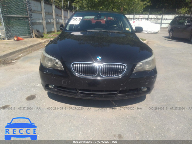 2006 BMW 5 SERIES XI WBANF73576CG69216 зображення 5