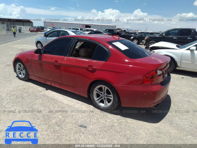 2008 BMW 3 SERIES I WBAVA37518NL45975 image 2