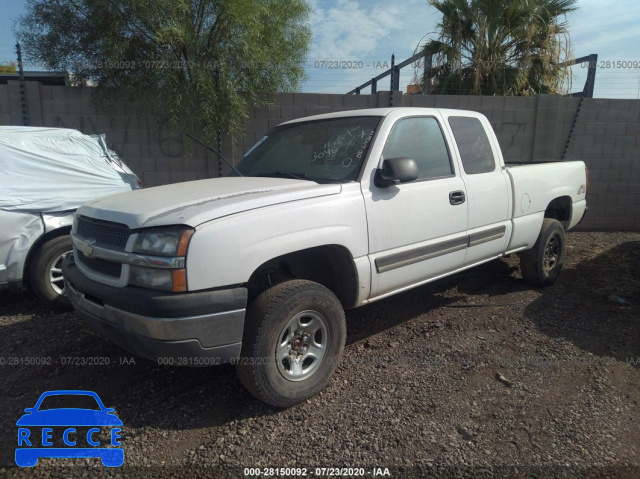 2003 CHEVROLET SILVERADO 1500 2GCEK19V031242655 image 1